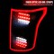 Spec-D Tuning Ford F150 Tail Lights- Glossy Black Housing With Smoke Lens 18-20 LT-F15018BBLED-TM - alternate 5